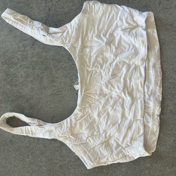 Free People White Silky Bra Top - Picture 4 of 4